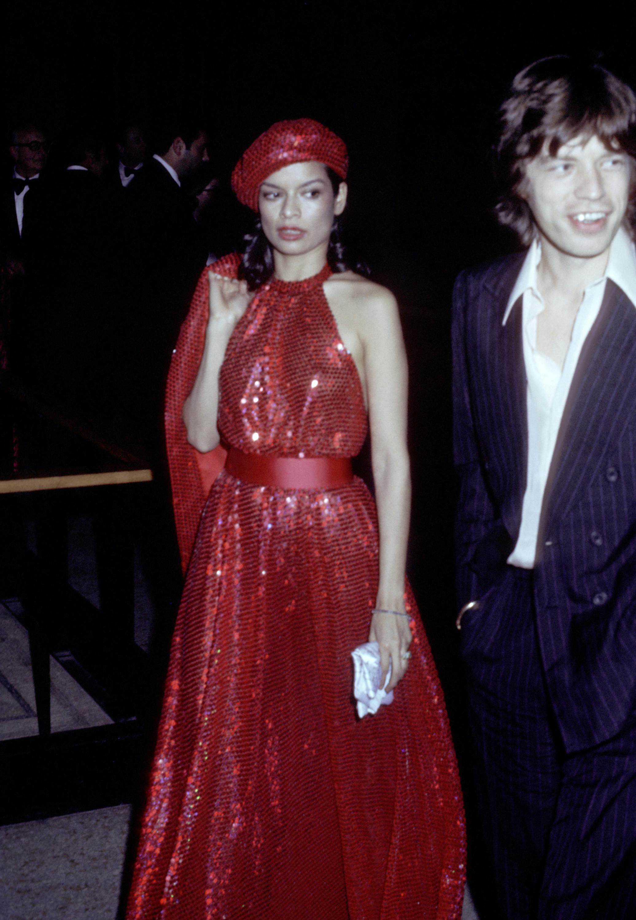 Bianca jagger clearance wedding dress